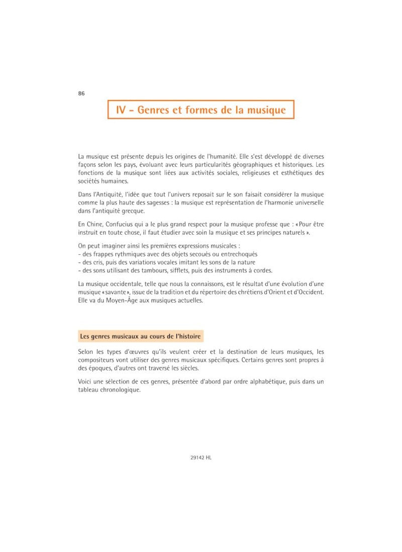 Charritat: La Théorie de la musique