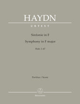 Haydn Symphony in F major Hob. I:67 Full Score