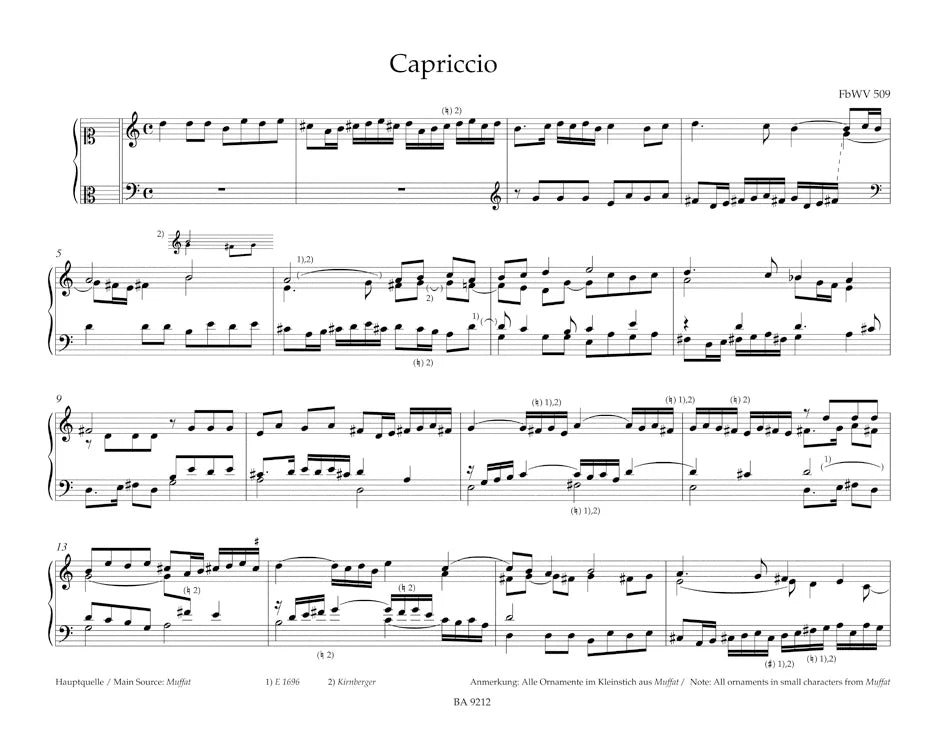 Froberger: Works from Copied Sources - Polyphonic Works (Vol. 5, Part 2)