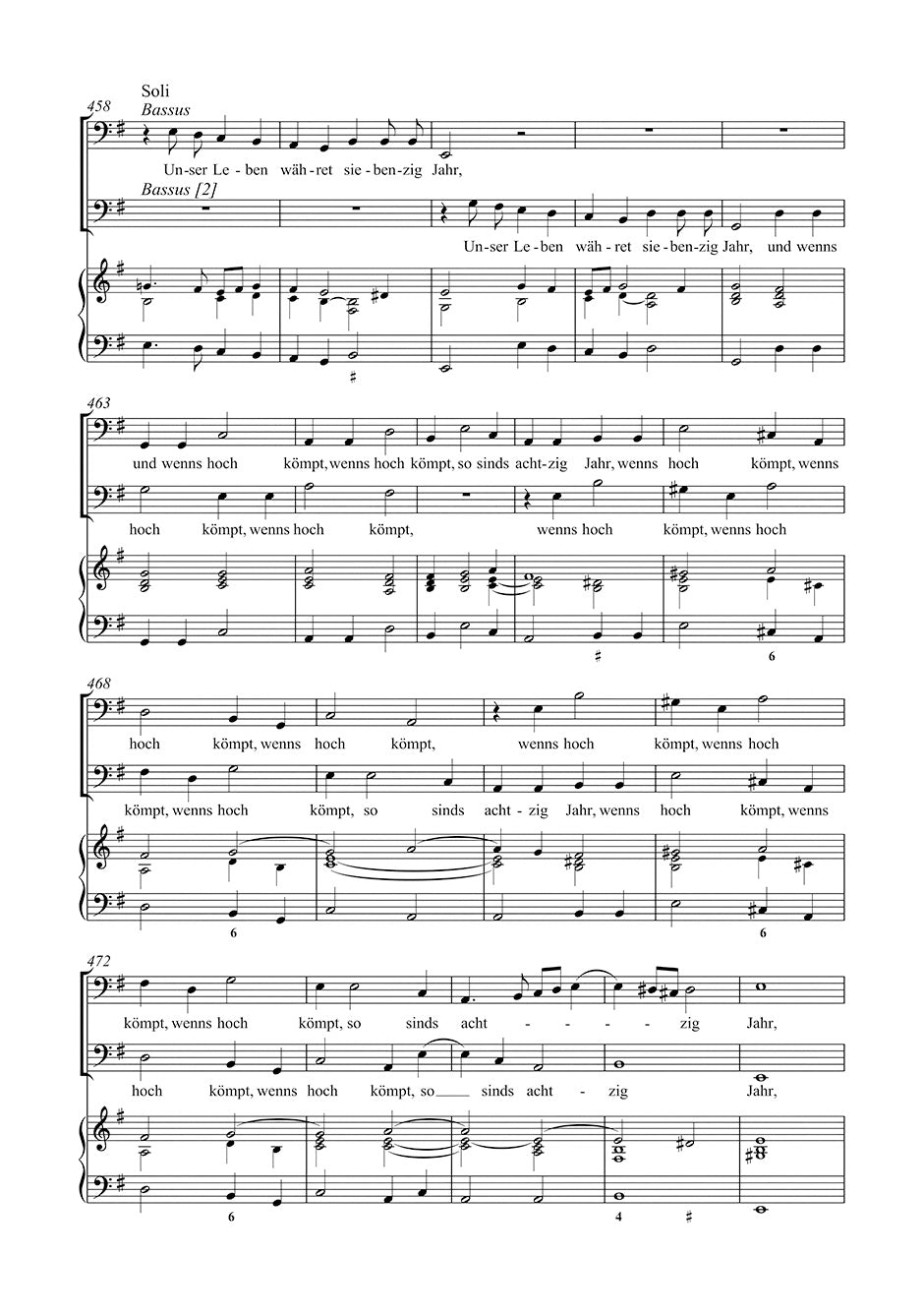 Schütz: Musikalische Exequien