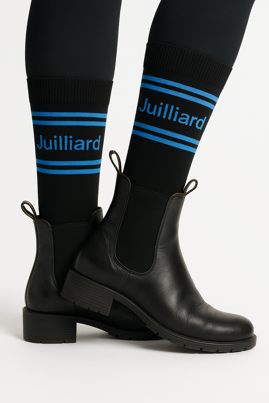 Socks: Juilliard Dress Crew Black