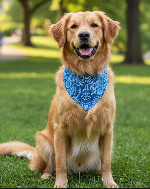 Pet Accessory: Juilliard Bandana with Seal