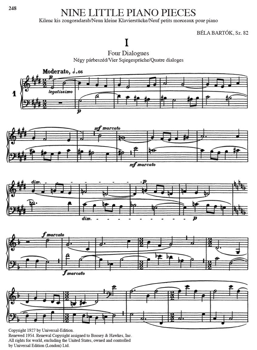 Bartók - Piano Anthology, The