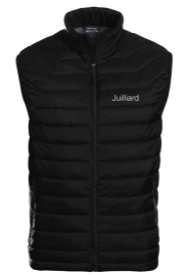 Puffer Vest: Black Juilliard Unisex Vest
