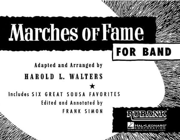 Clearance: Marches of Fame for Band - Bassoon part