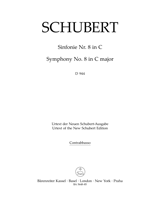 Schubert Symphony No. 8 in C Major, D 944 ("The Great") Double Bass Part