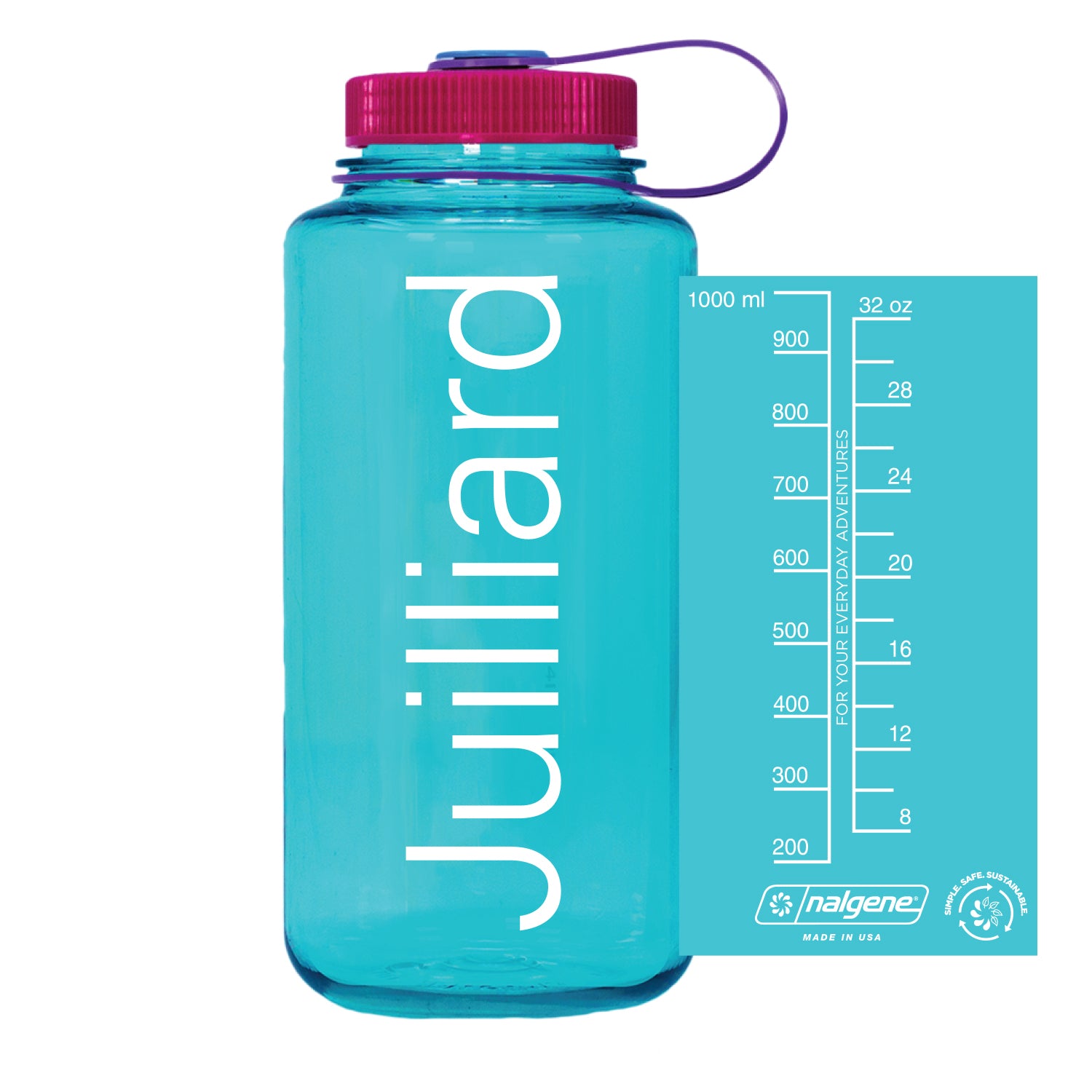 Water bottle: Juilliard Nalgene