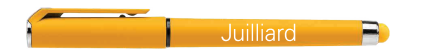 Pen: Juilliard Gel Pen (Black ink)