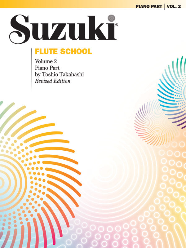 Suzuki Flute School Piano Acc., Volume 2 (Revised)