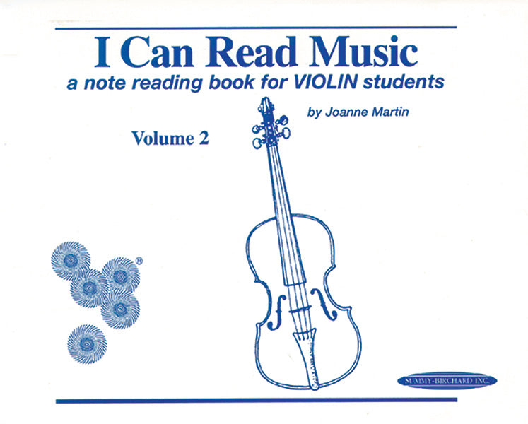 I Can Read Music for Violin - Volume 2