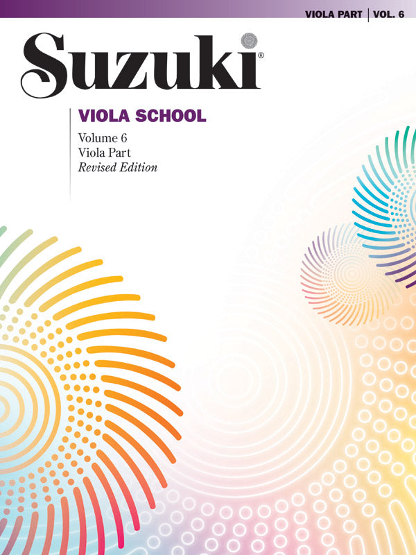 Suzuki Viola School, Volume 6 Viola Part