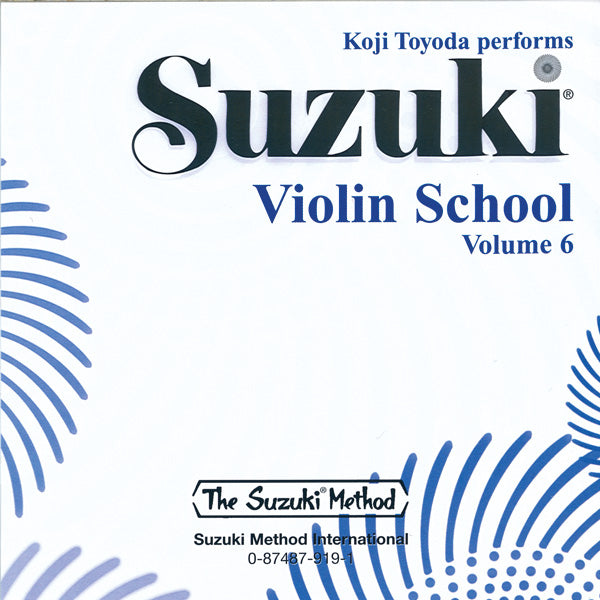 Suzuki Violin School, Volume 6 CD
