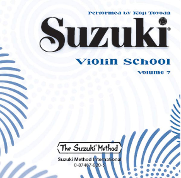 Suzuki Violin School, Volume 7 (CD only - Toyoda)