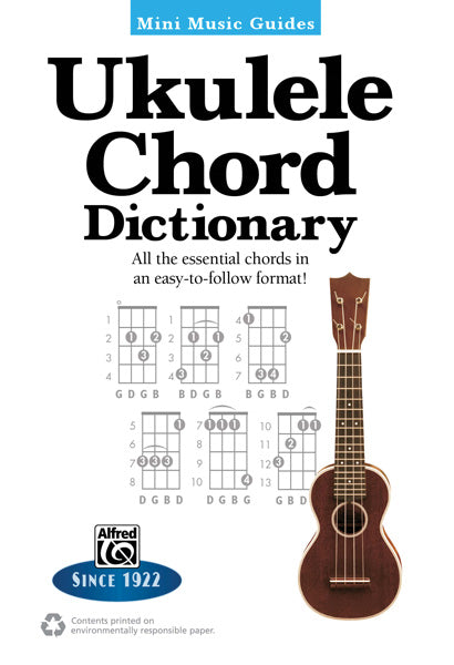Mini Music Guides: Ukulele Chord Dictionary