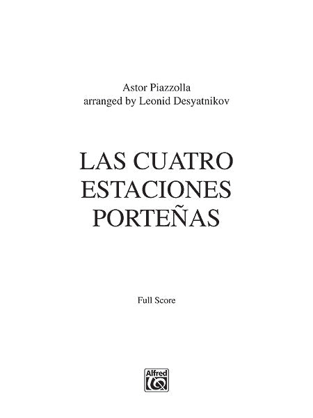 Piazzolla: Las Cuatro Estaciones Portenas