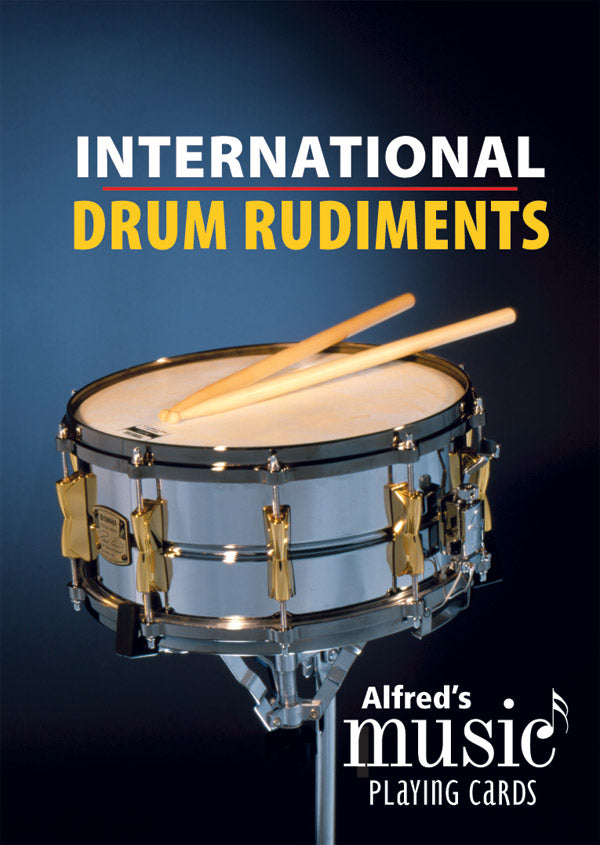 Playing Cards: International Drum Rudiments Alfred's Music