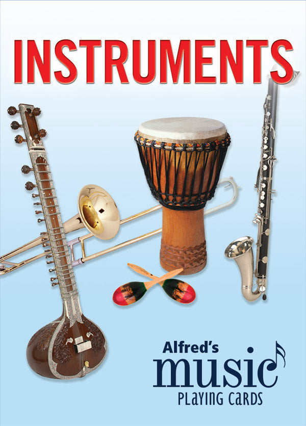 Playing Cards: Alfred's Music Instruments (1 Pack)