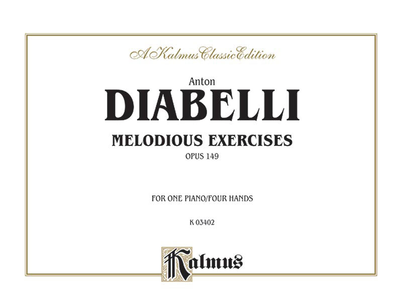 Diabelli Melodious Exercises, Opus 149