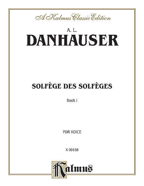 Dannhauser Solfege des Solfeges, Book I