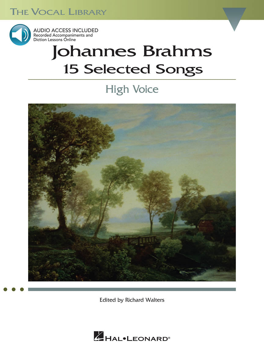 Brahms: 15 Selected Songs High Voice