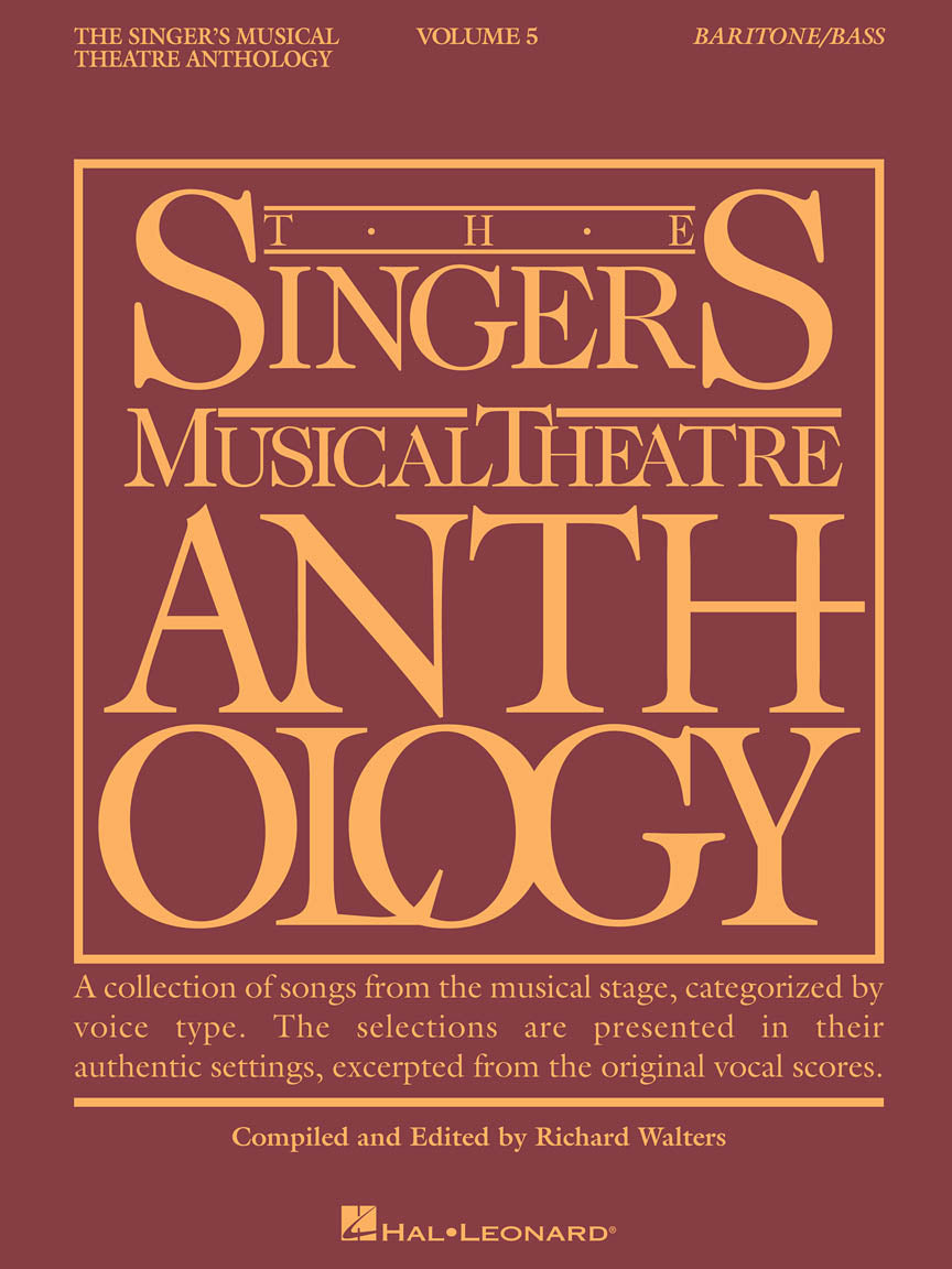 Singer's Musical Theatre Anthology Baritone/Bass Volume 5