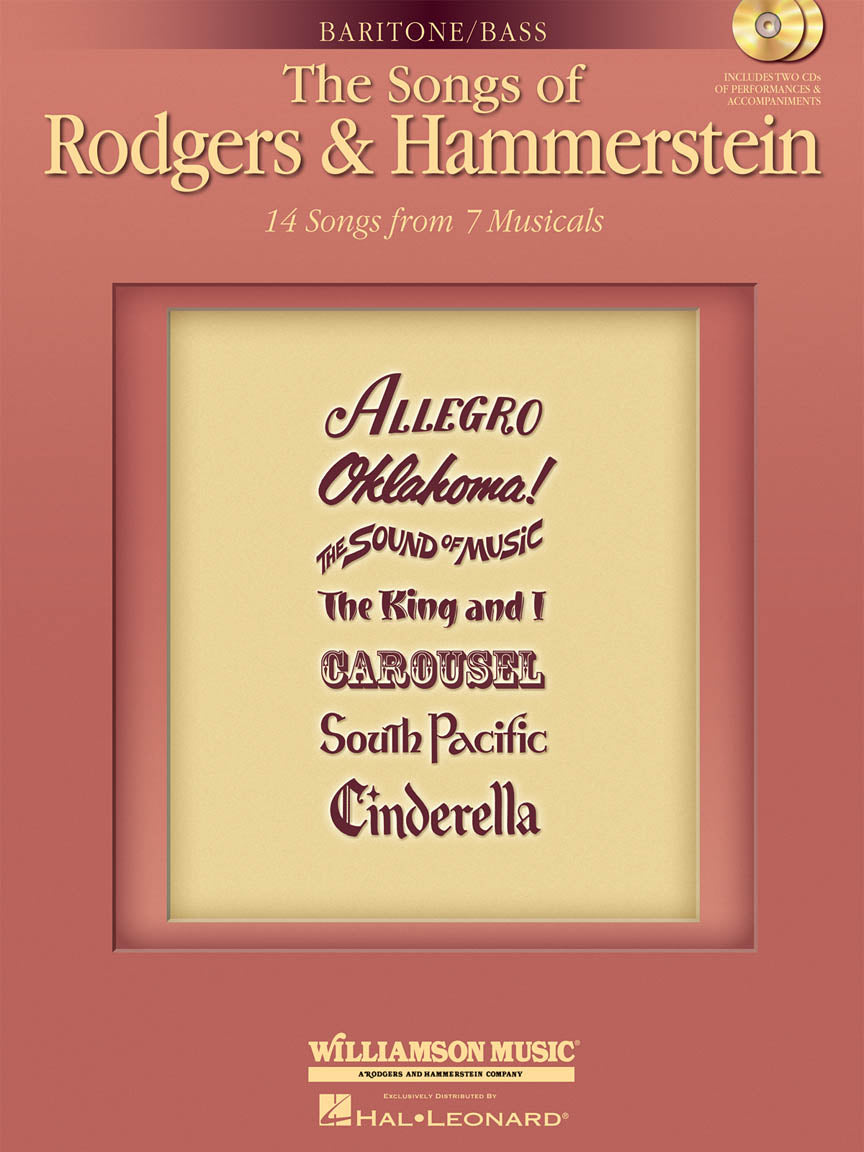Rodgers & Hammerstein - Songs of - Vocal Collection Baritone/Bass