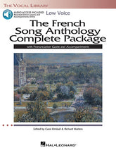 French Song Anthology Complete Package Low Voice