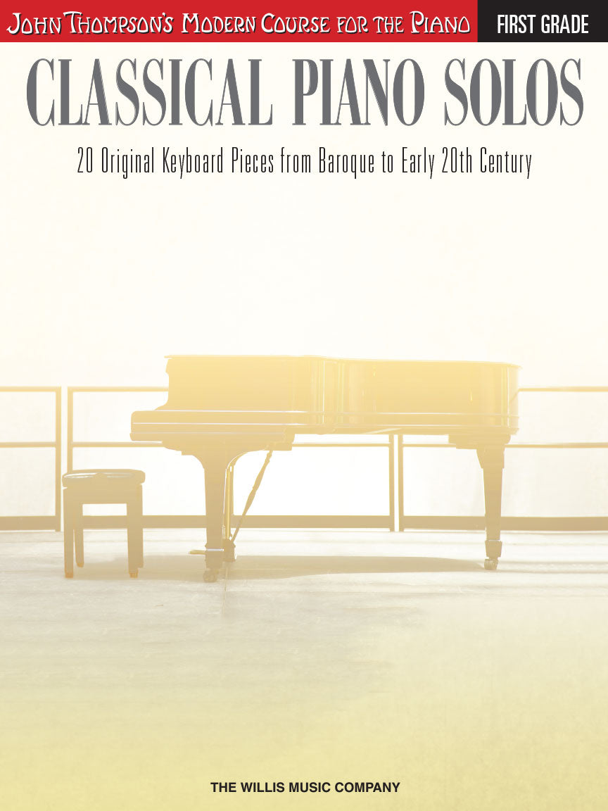 Classical Piano Solos - Thompson Modern Course First Grade