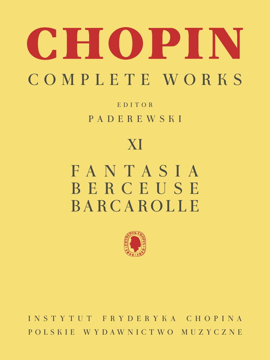 Chopin Fantasia, Berceuse, Barcarolle