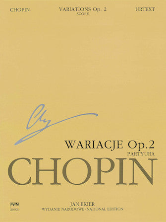 Chopin Variations on La Ci Darem La Mano Op. 2 Full Score