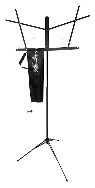 Music Stand: Hamilton Automatic Clutch Folding Stand With Carrying Bag (Collapsible Desk + Carrying Case)