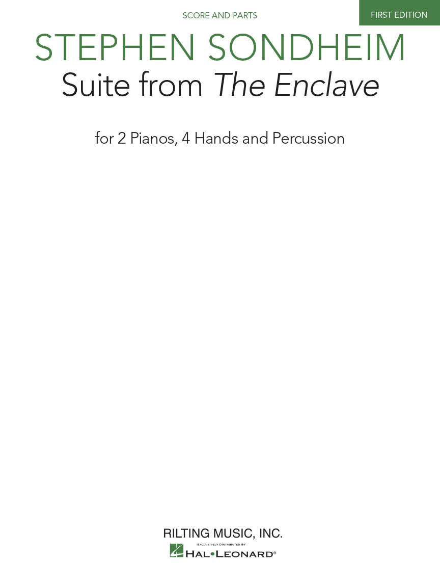 Enclave, The - Suite from - 2 Pianos, 4 Hands & Percussion