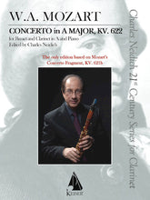 Mozart Clarinet Concerto, K. 622 Critical Urtext Edition - Clarinet and Piano Reduction