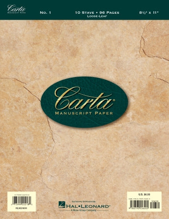 Carta No. 1 Basic Manuscript Paper