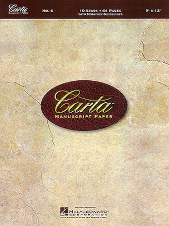 Carta No. 6 Basic Manuscript Paper