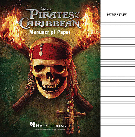 Pirates of the Caribbean - Manuscript Paper