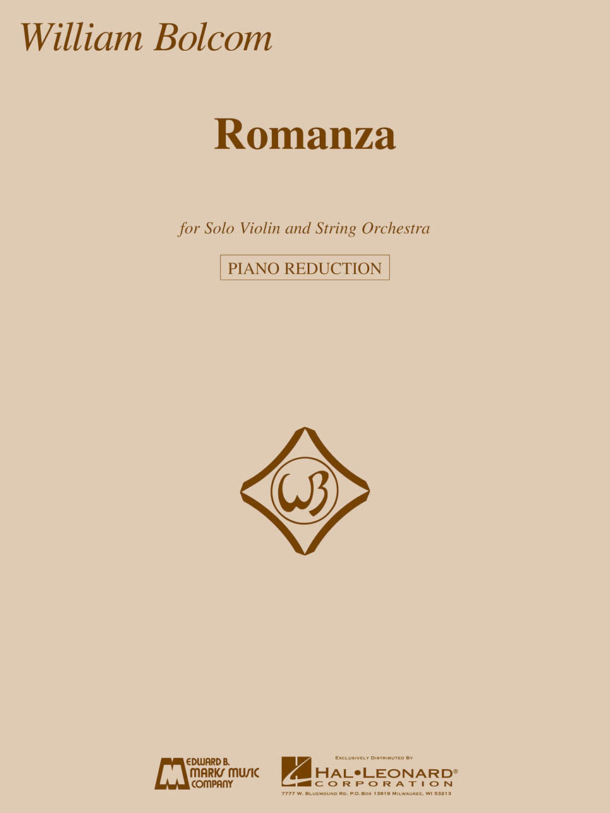 Romanza - Violin and String Orchestra (Violin and Piano Reduction)