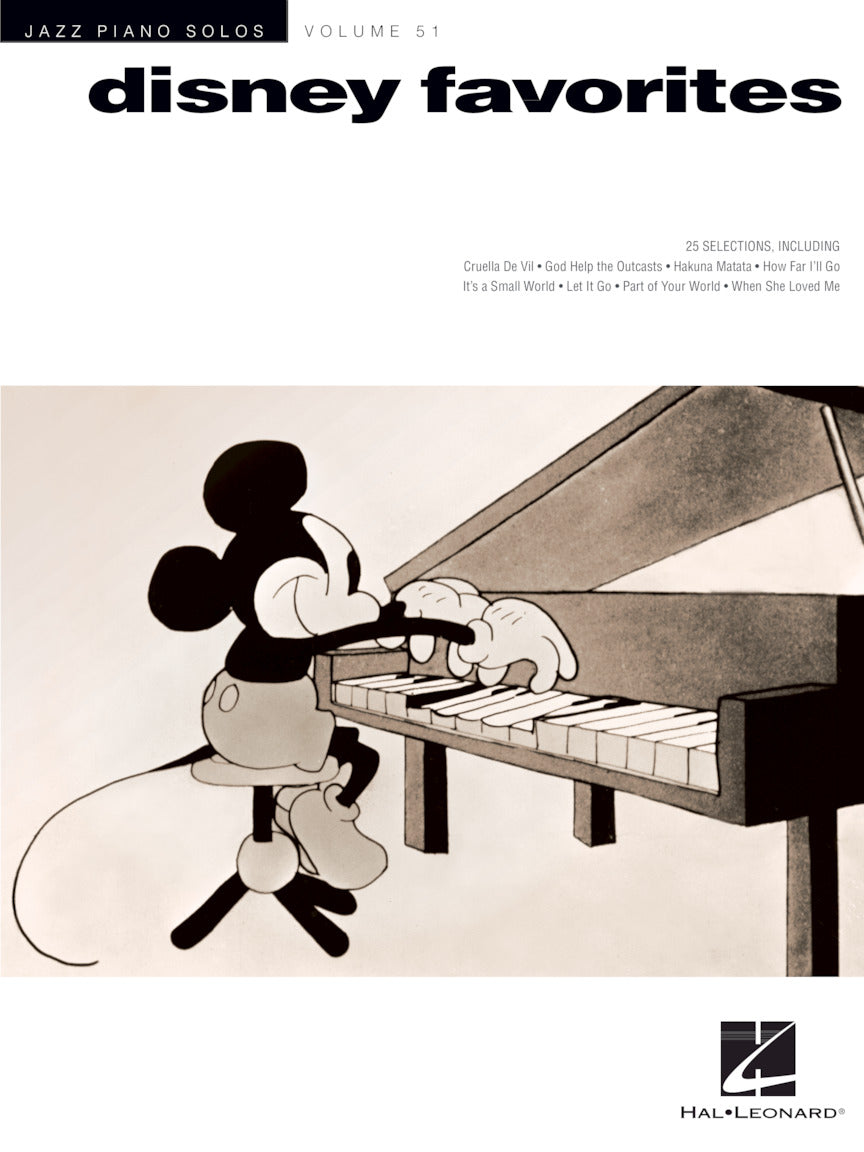 Disney Favorites - Jazz Piano Solos Series Vol. 51
