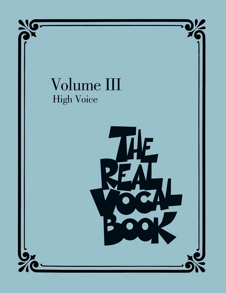 Real Book - (7.31): Real Vocal Book, The - Volume 3, High Voice