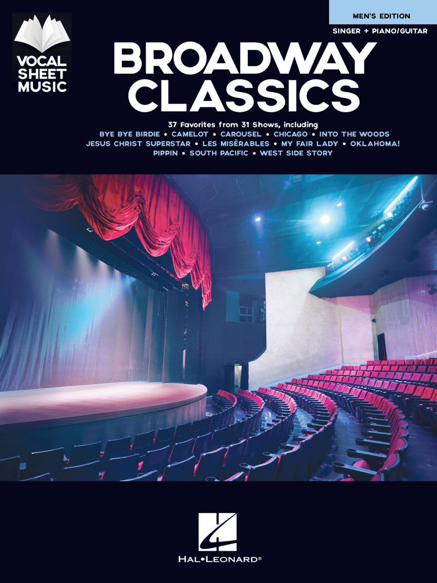 Broadway Classics Men's Edition Singer + Piano/Guitar