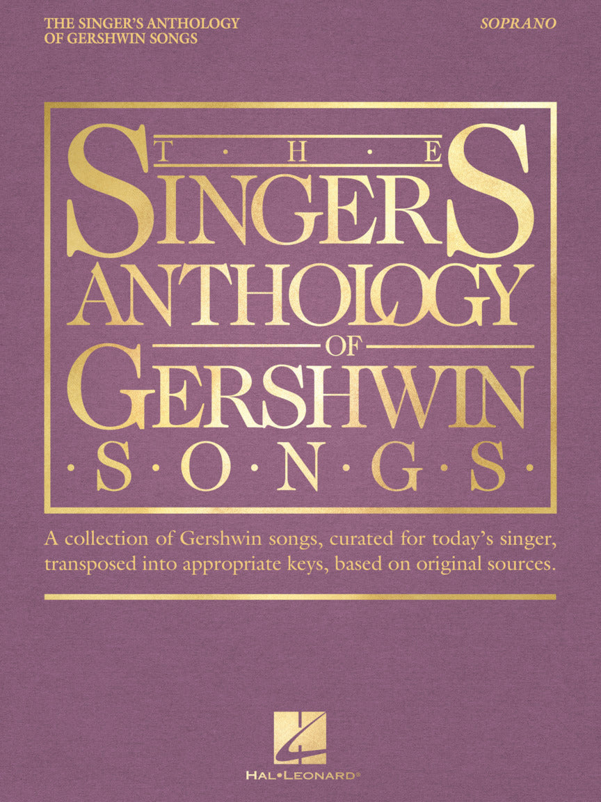 Gershwin: Singer's Anthology of Gershwin Songs - Soprano