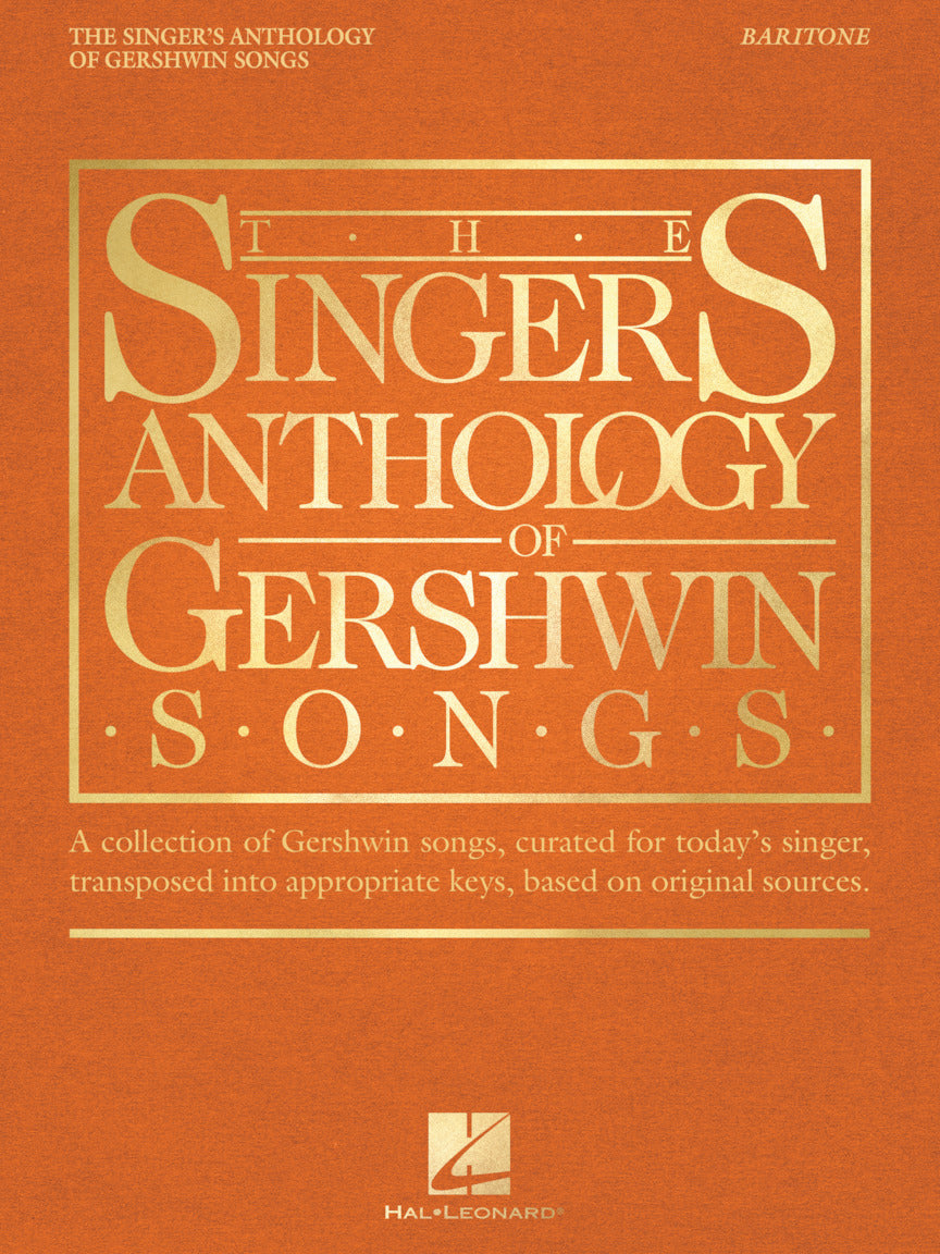 Gershwin: Singer's Anthology of Gershwin Songs - Baritone