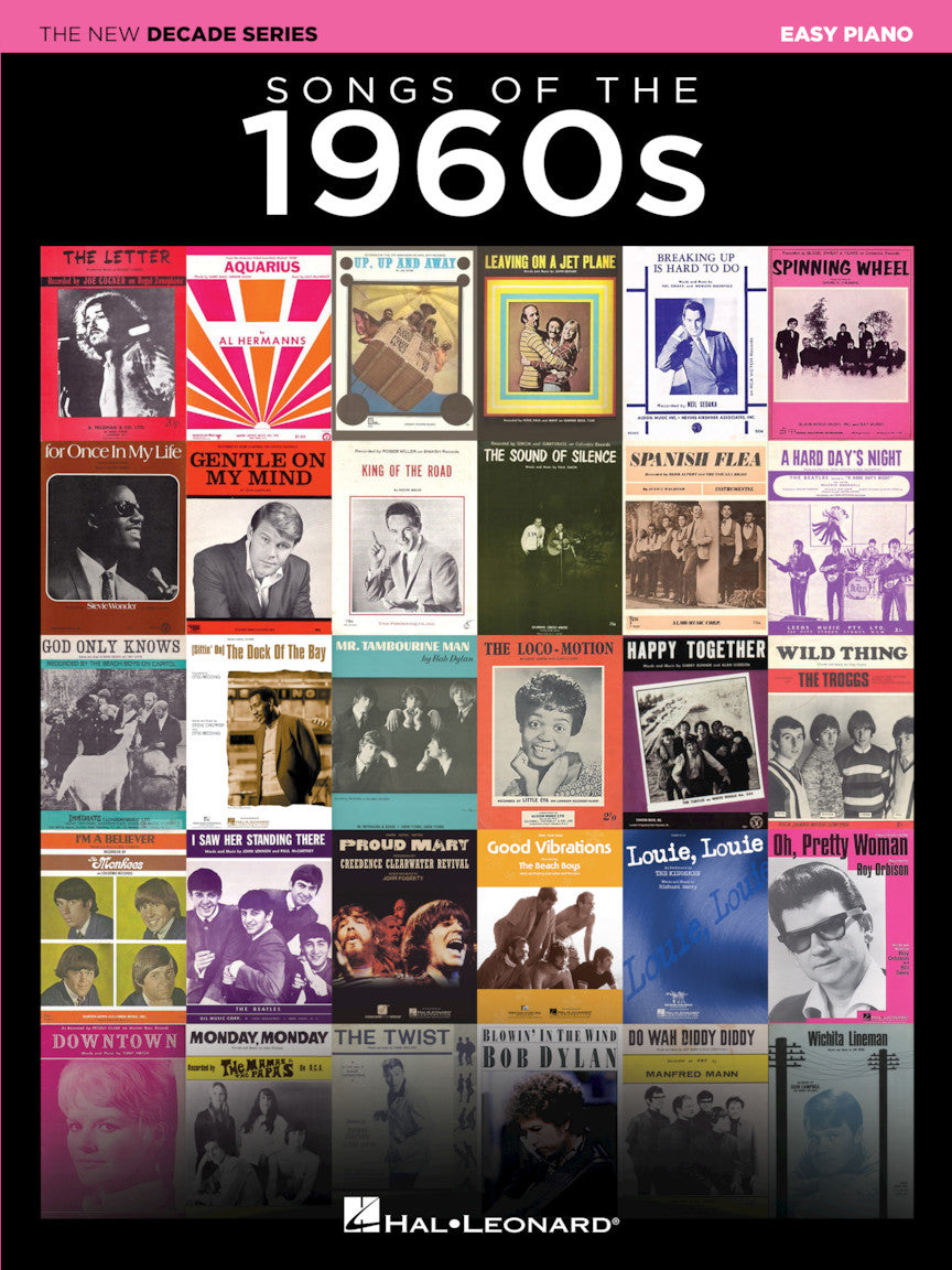 Songs of the 1960s - New Decade Series Easy Piano