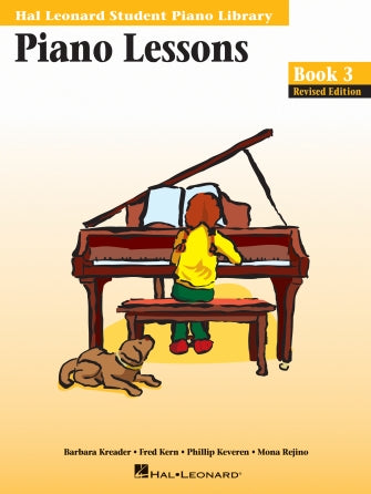 Piano Lessons Book 3 - Hal Leonard Student Piano Library