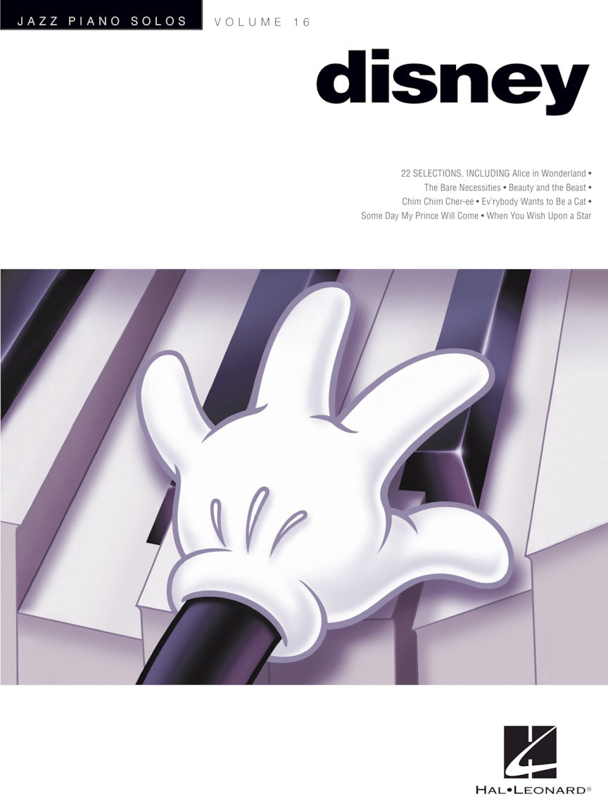 Disney - Jazz Piano Solos Series Vol. 16