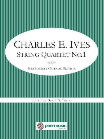 Ives: String Quartet No. 1 (Score And Parts)