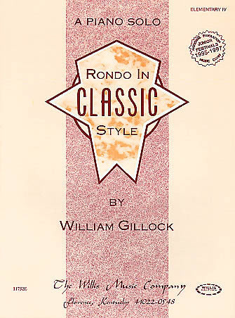 Gillock Rondo in Classic Style