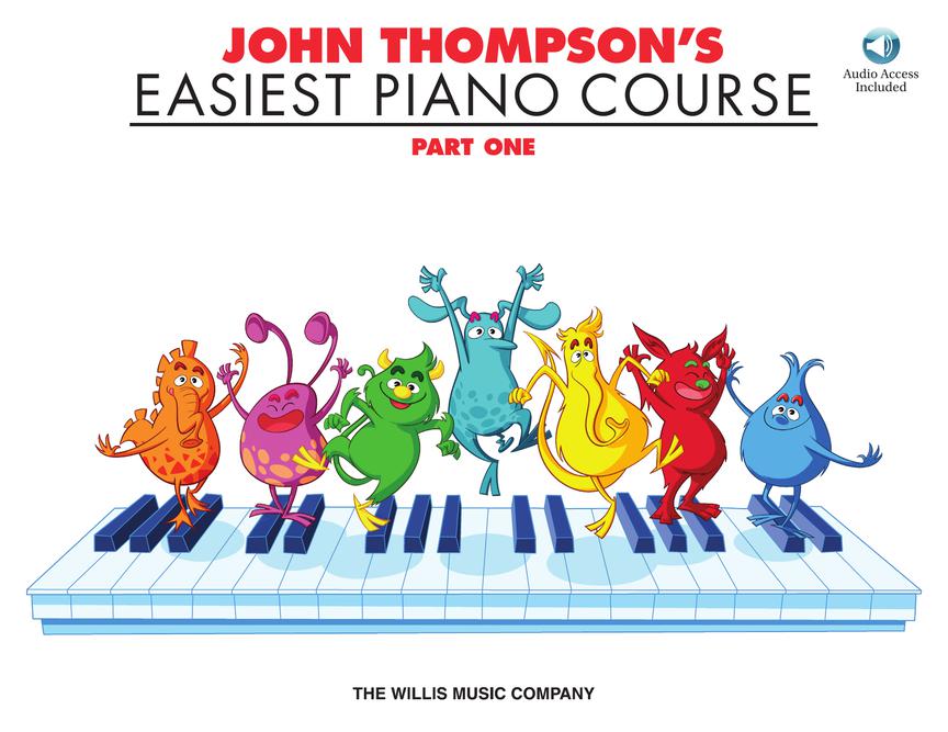 Thompson's Easiest Piano Course Part 1 – Book/Audio