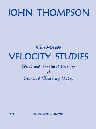 Thompson 3rd Grade Velocity Studies