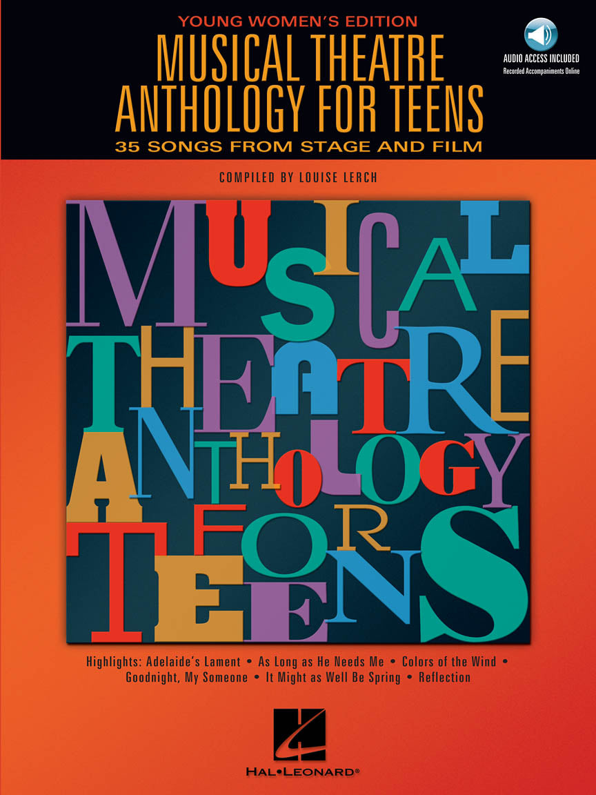 Musical Theatre Anthology for Teens - Young Women's Book/Online Audio